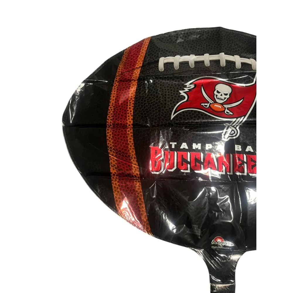 Tampa Bay Buccaneers Mylar Balloon Helium Grade Lot of Five Football 20x16 NEW
